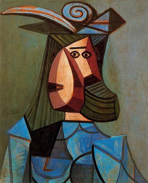 Pablo Picasso Oil Painting Female Portrait Of Woman Dora Maar